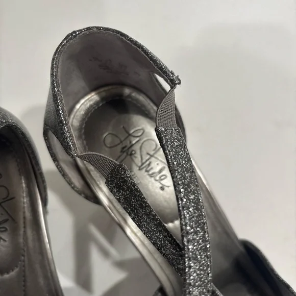 Life Stride Soft System Silver Glitter Women's Shoes Size 8.5 - Picture 12 of 15